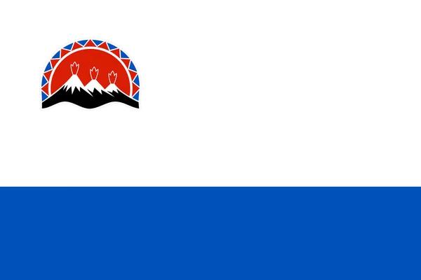 Kamtjatka flagga — Stockfoto