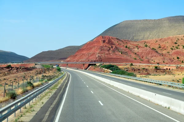 Morocco highway — Stock Photo, Image