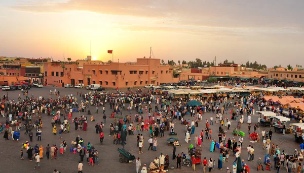 Jemaa El Fna square — Stock Photo, Image