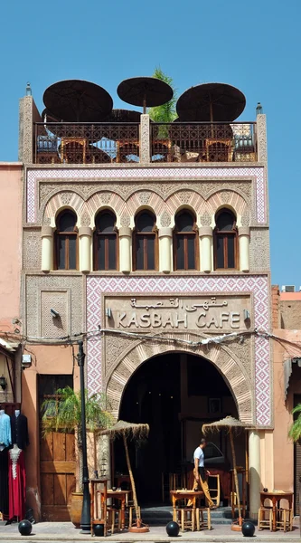 Marrakech kasbah café — Stockfoto