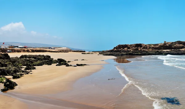 Playa taghazout — Foto de Stock