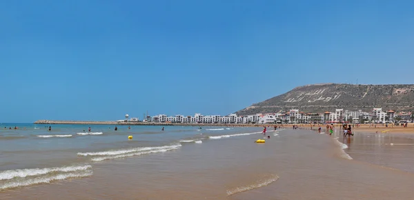 Plaży w Agadirze — Zdjęcie stockowe