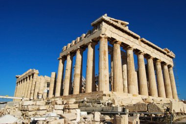 Parthenon Tapınağı Akropol yılında