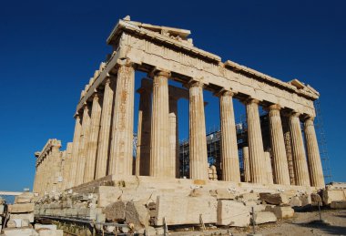 Parthenon Tapınağı Akropol yılında