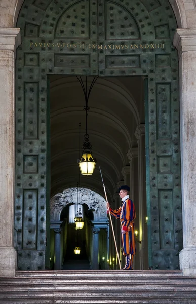 Guardián Vaticano — Foto de Stock