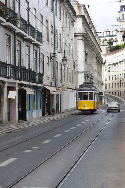 Lissabon spårvagn — Stockfoto