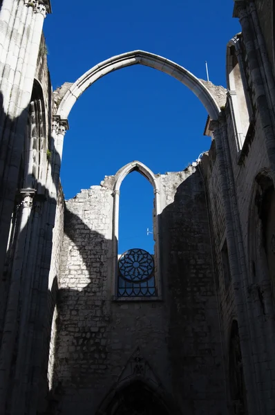 Lisbon Convento do Carmo — Stock Photo, Image
