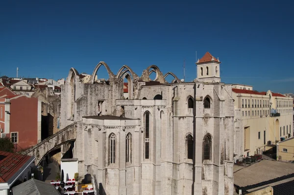 Lisbon Convento do Carmo — Stock Photo, Image