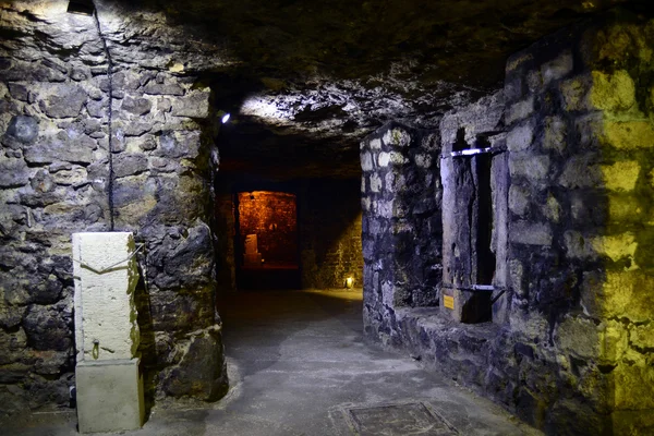 Das Labyrinth der Burg von Buda — Stockfoto