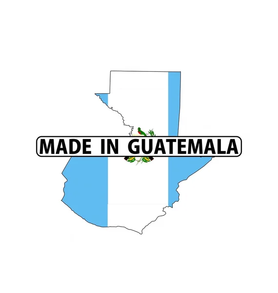 Hergestellt in Guatemala — Stockfoto