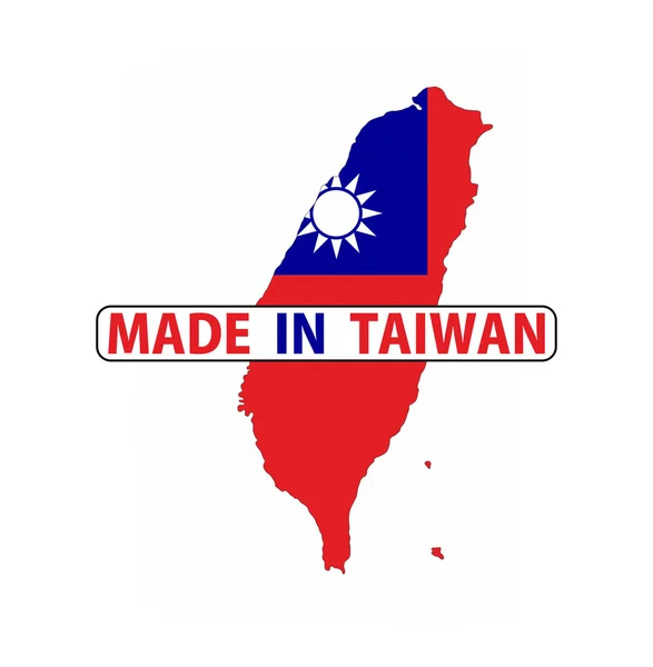 Feito em Taiwan — Fotografia de Stock