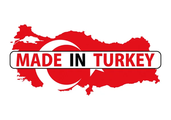 Made in turkey — Stock Photo, Image