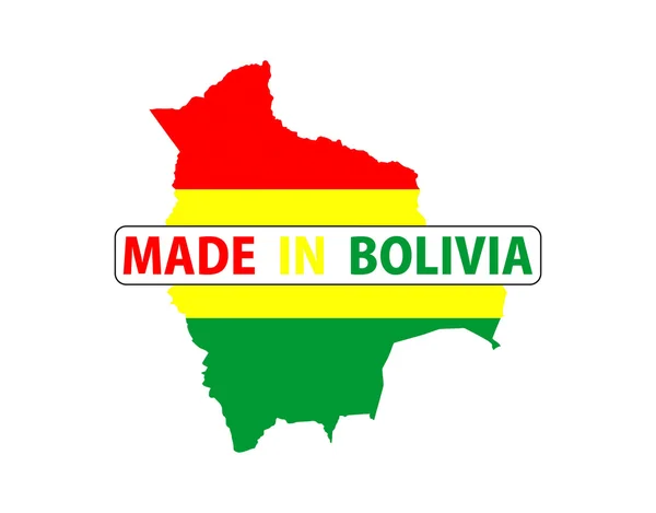 Made in bolivia — Stock Photo, Image