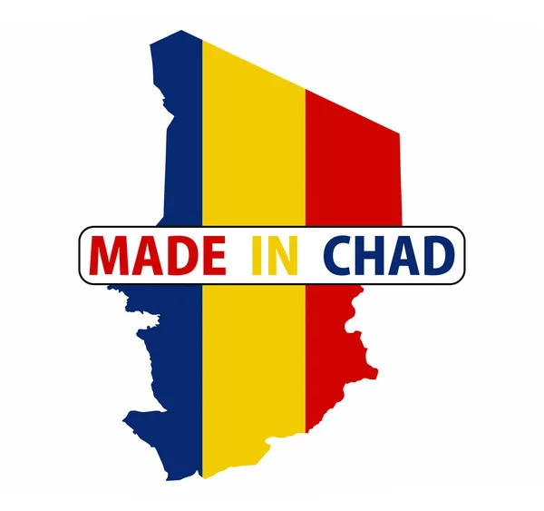 Made in chad — Stock Photo, Image