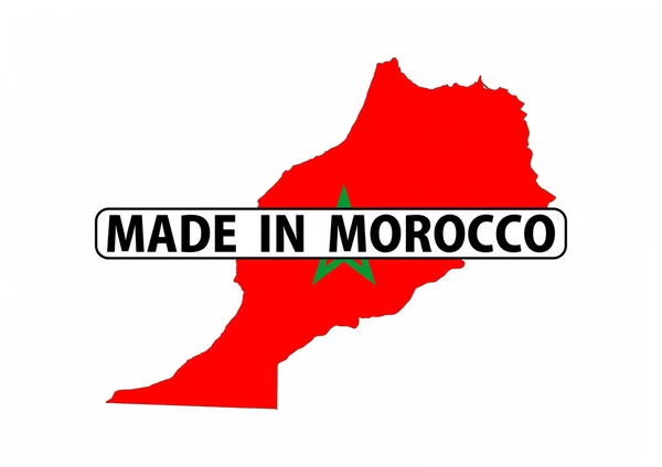 Made in morocco — Stock Photo, Image