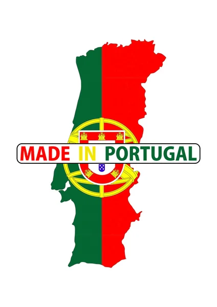 Realizzato in portoghese — Foto Stock
