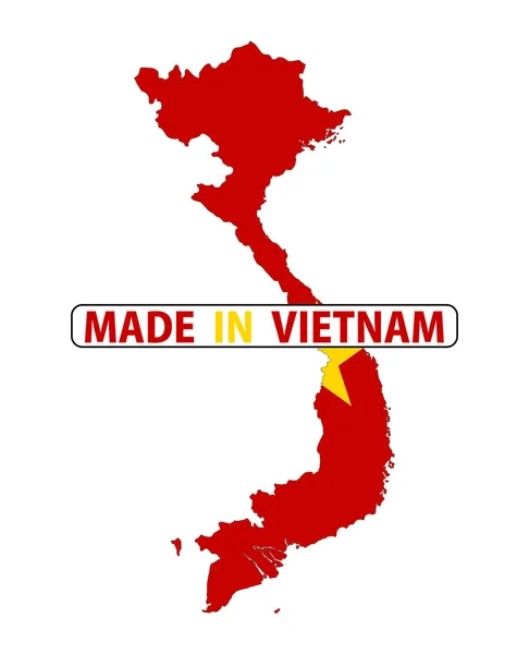 Зробив у В'єтнамі — стокове фото