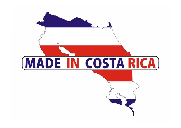 Made in costa rica — Stock Photo, Image