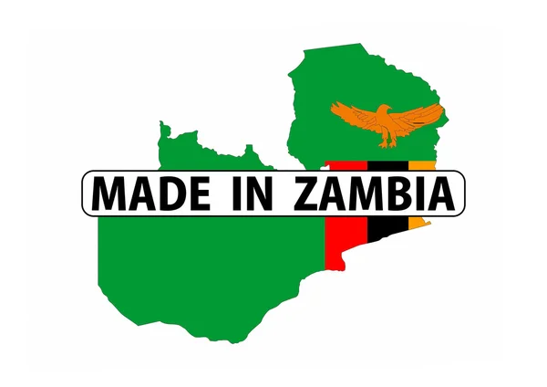 Made in zambia — Stock Photo, Image