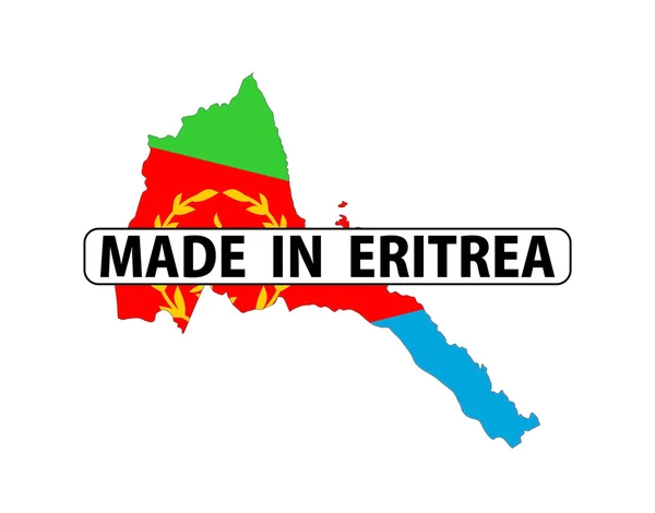 Made in eritrea — Stock Photo, Image