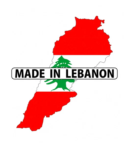 Made in lebanon — Stock Photo, Image