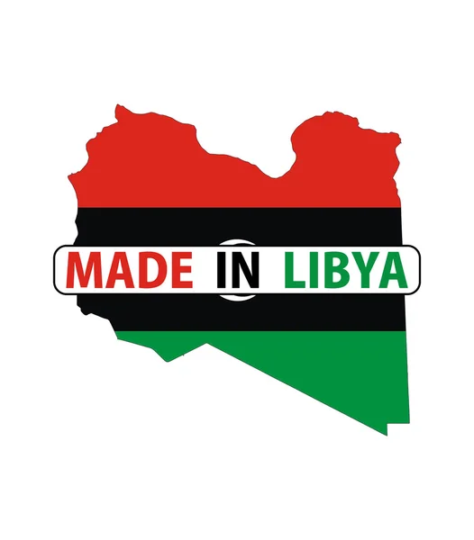 Made in libya — Stock Photo, Image