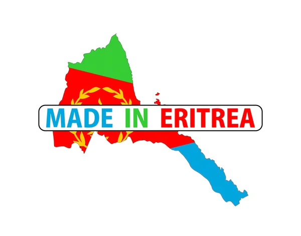 Made in eritrea — Stock Photo, Image