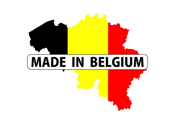 Made in belgium — Stock Photo, Image