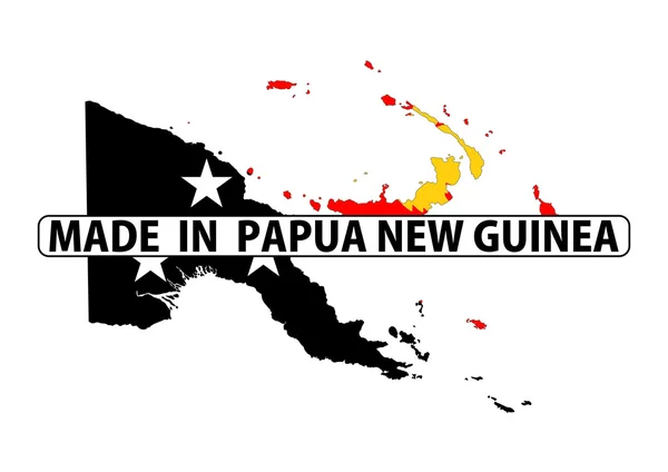 Made in papua nuova ghinea — Foto Stock