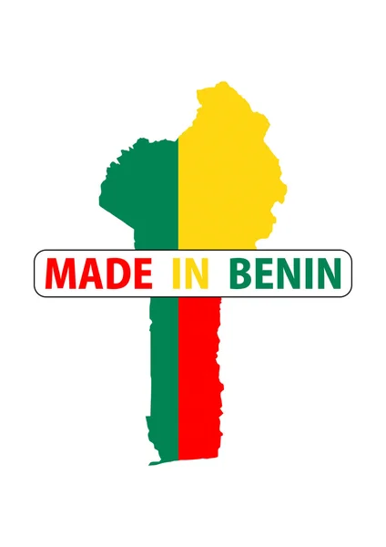 Made in benin — Stock Photo, Image