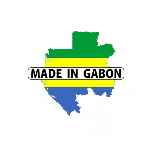 Gabon içinde yapılan — Stok fotoğraf