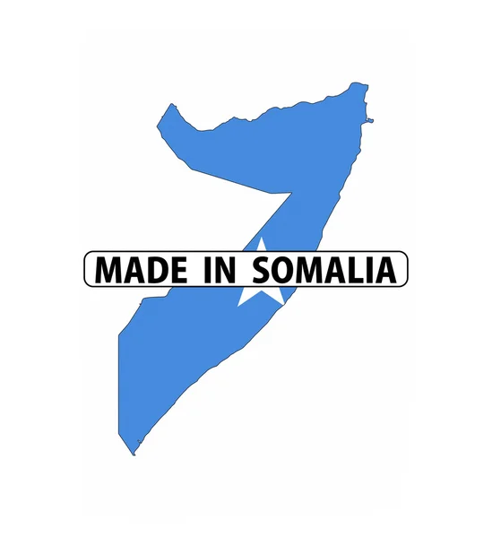 Made in somalia — Stock Photo, Image