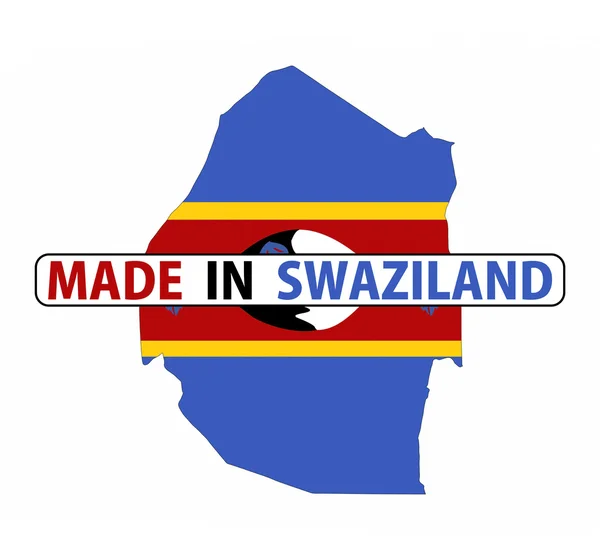 Made in swaziland — Stock Photo, Image