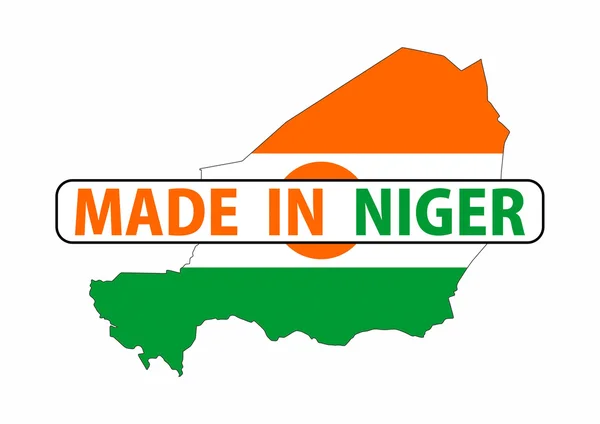 Made in niger — Stock Photo, Image