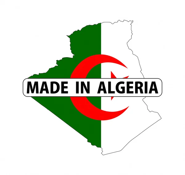 Сделано в Алжире — стоковое фото