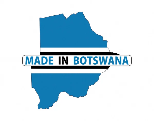 Made in botswana — Stock Photo, Image