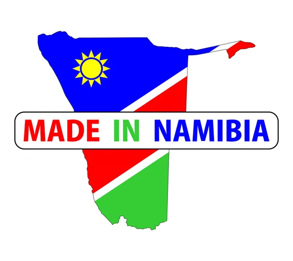 Made in namibia — Stock Photo, Image