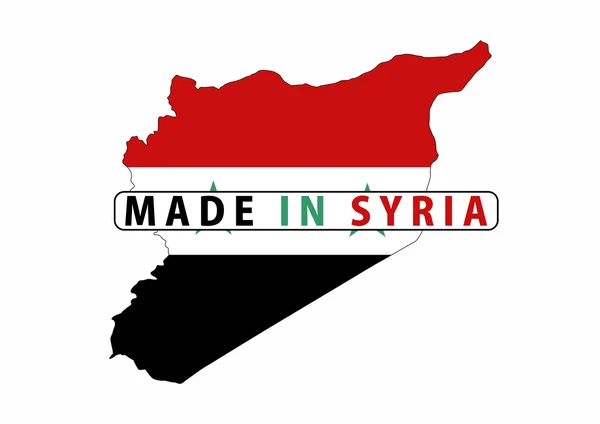 Made in syria — Stock Photo, Image