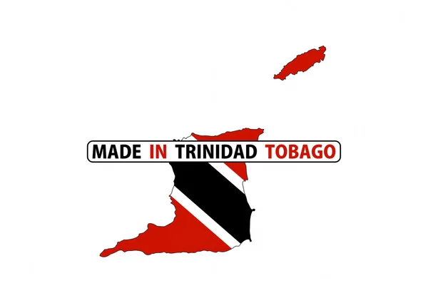 Fatto in trinidad tobago — Foto Stock