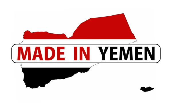 Made in yemen — Stock Photo, Image