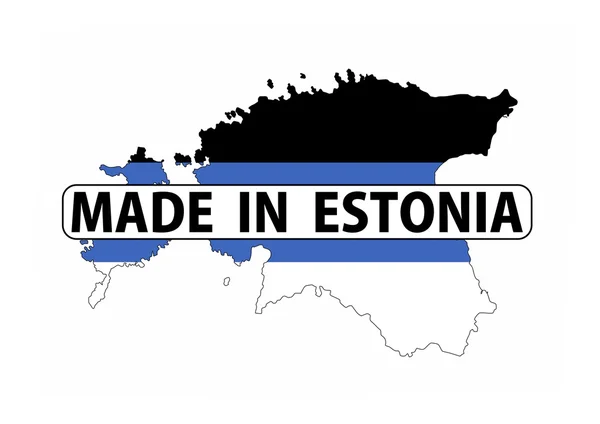 Made in estonia — Stock Photo, Image