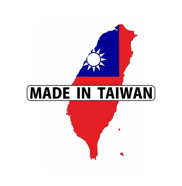 Produkowane w Tajwanie — Zdjęcie stockowe