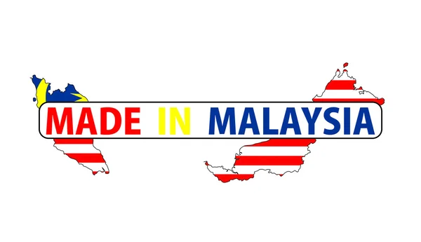 Made in malaysia — Stock Photo, Image