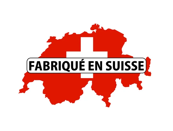 Fabricado en Suiza — Foto de Stock