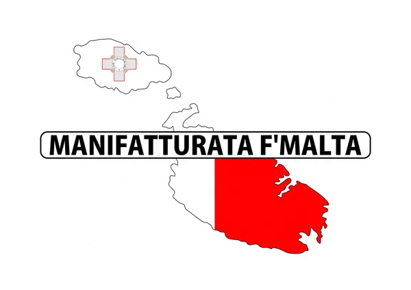 Made in malta — Foto Stock