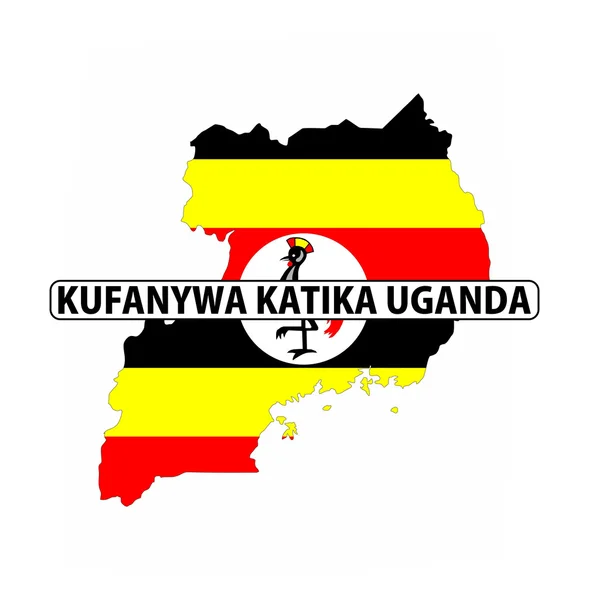 I uganda — Stockfoto