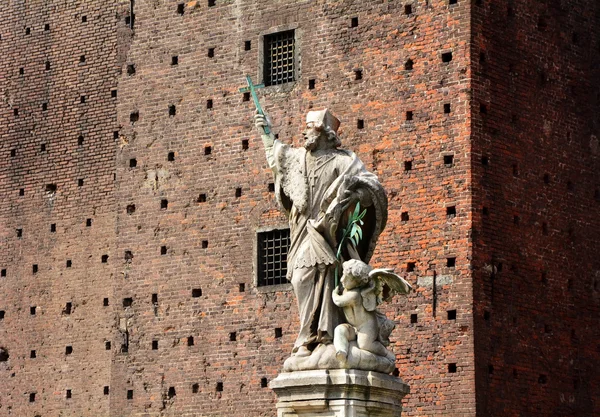 Estátua do Castelo de Sforza — Fotografia de Stock