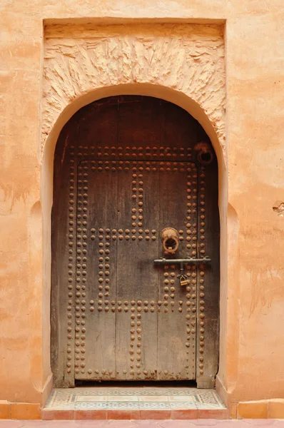 Agadir medina porta — Fotografia de Stock