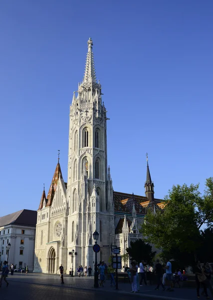 Budapešť Matyášův kostel redakční — Stock fotografie