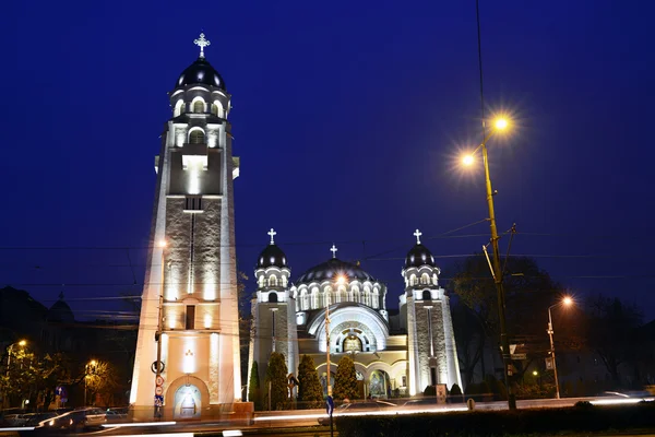 Kościoła Sinaia miasta Timisoara — Zdjęcie stockowe
